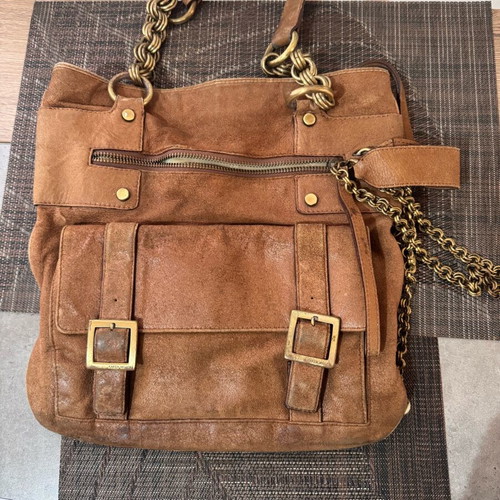 Leather bag vintage used