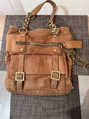 Leather bag vintage used