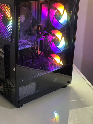 Gaming PC used with 75Hz monitor Ryzen 5 5500, 16GB RAM