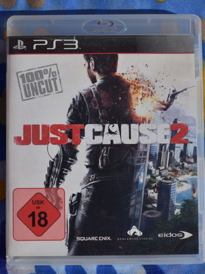Just Cause 2 PlayStation 3 game like new, action adventure