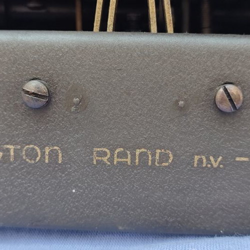 Remington typewriter from late 1930s
