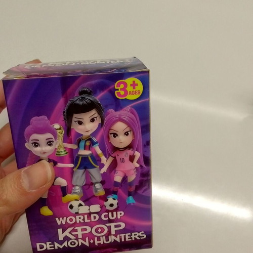 K pop Demon Hunters World Cup figure new