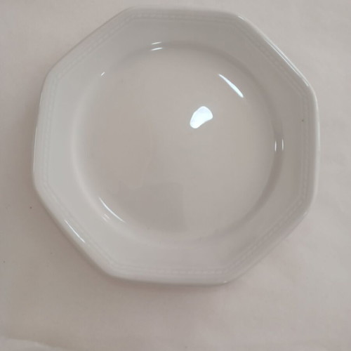 Porcelain fruit plate used, 19 cm diameter