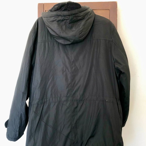 Emilio Corali jacket like new, black, with adjustable sleeves and hood
