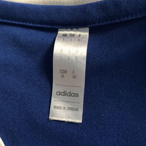 Adidas performance men's blue set L like new
