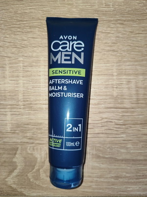 Avon Care Men Sensitive 2-in-1 Aftershave Balm and Moisturizer 100ml