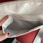 Handbag like new, white