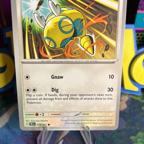 Dunsparce TEF Pokemon card mint condition