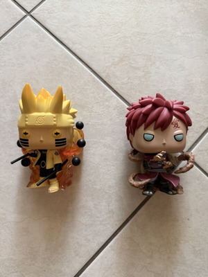 Funko Pop Naruto Shippuden Bundle Six Paths Sage and Gaara like new