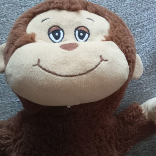 Jumbo plush monkey soft toy