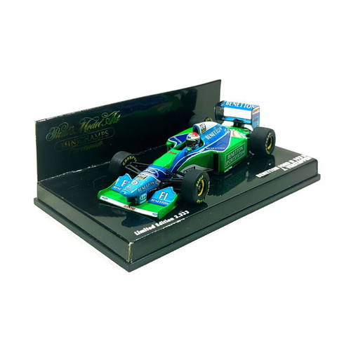 Minichamps 1:43 Benetton Ford B193B Jos Verstappen F1 model car, limited edition