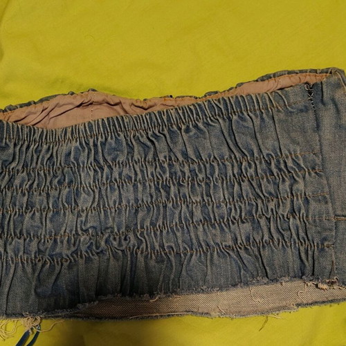 Set skirt bustier airy, not see-through, like new