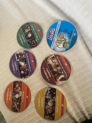 Children's DVDs, set of 6, dubbed