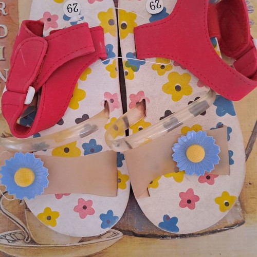 Sandals new, sizes 29, 27, 26, 24, multicolored