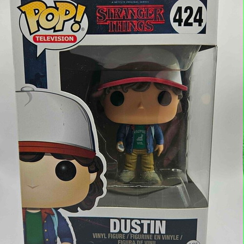 Funko Pop Stranger Things Dustin No.424 like new