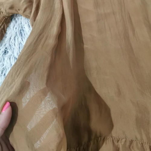 BEIGE AIRY DRESS