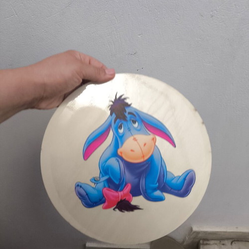 Winnie the Pooh baptism decoration set like new