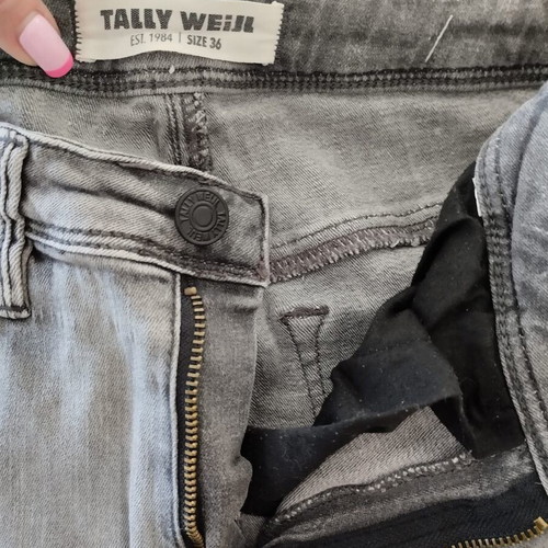Tally Weijl women's skinny jeans gray like new, size 36/38