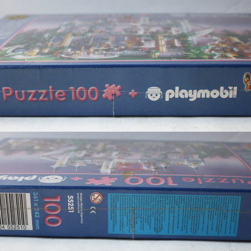 Playmobil puzzle 100 pieces castle with Schmidt figures new