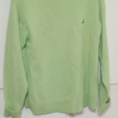 Nautica cotton shirt size L green like new