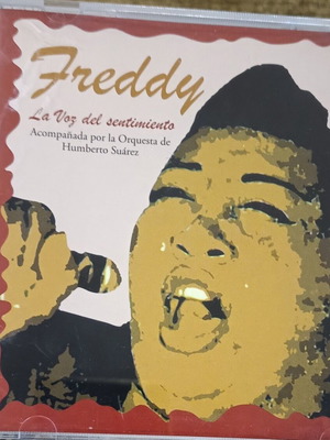 Freddy La Voz Del Sentimiento CD like new, Latin