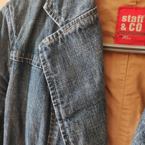 Staff and Co vintage denim jacket, size Small