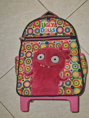 Ugly Dolls preschool trolley bag