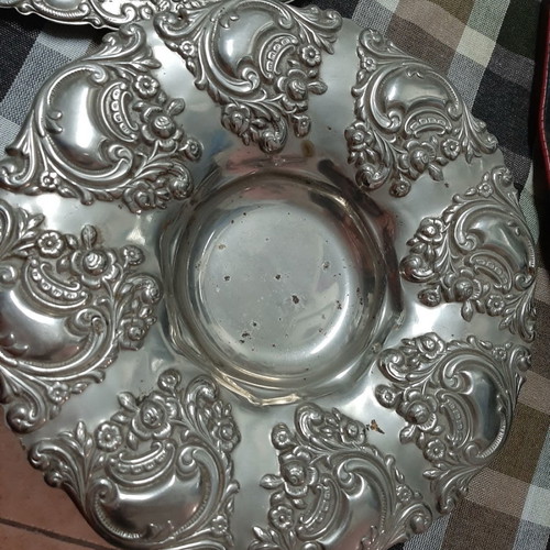 Antique serving trays used, set of 3