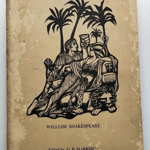 Book Antony and Cleopatra William Shakespeare used 1962