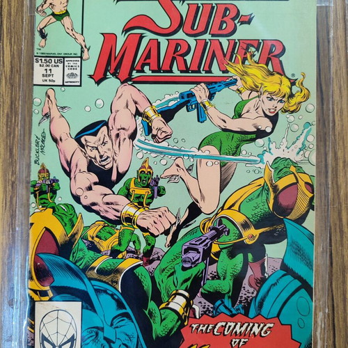 Saga of Sub-Mariner Marvel Comics used, foreign language