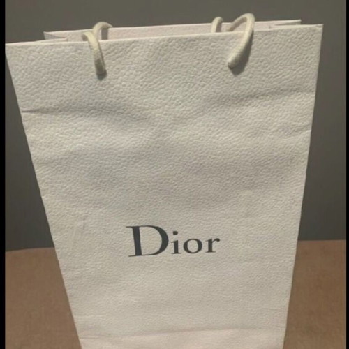 Dior хартиена чанта като нова, голяма