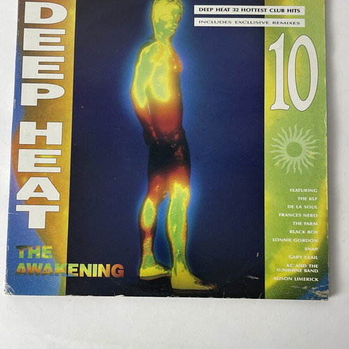 Deep Heat 10 The Awakening double vinyl LP compilation used