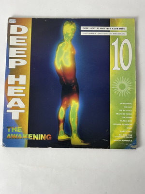 Deep Heat 10 The Awakening διπλό βινύλιο LP μεταχειρισμένο