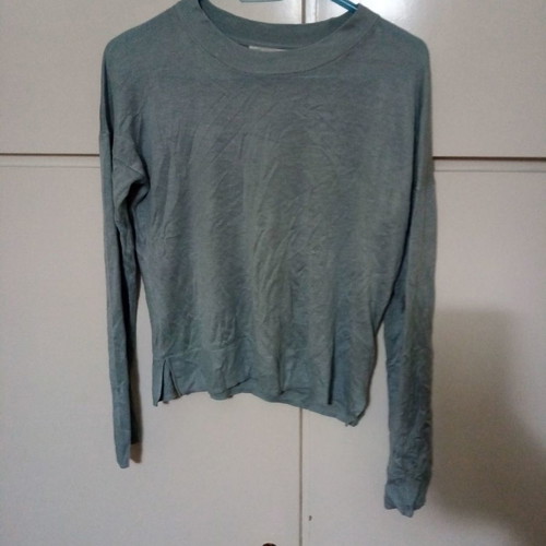H&M sweater new light blue semi-transparent size XS to medium