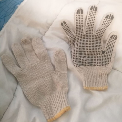 Work gloves new, not waterproof, unused
