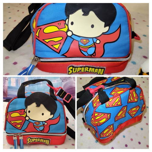 Superman insulated lunch bag, shoulder strap, 4.5lt