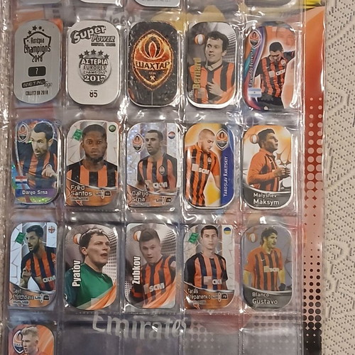 Metal Tags Stars Champions 2018 like new