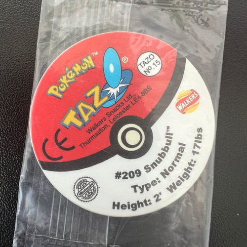 Pokemon Tazos sealed vintage collectible set