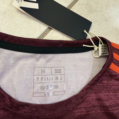 Authentic ΜΠΑΜ FC Football Jersey Burgundy Size Medium