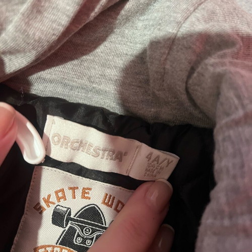 Orchestra kids jacket brown, like new, 4 years (104 cm)