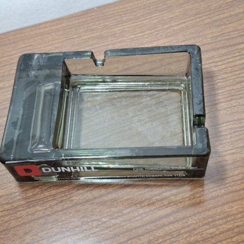 Dunhill Glass Ashtray new in excellent condition