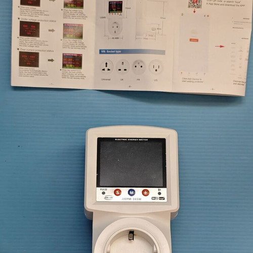 Jadeshay Electric Energy Meter with Tuya App, Large LCD, New