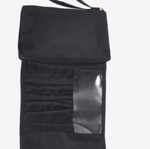 Makeup neceser new, black polyester