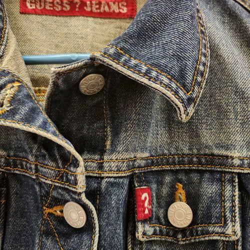 Guess denim jacket like new, size S