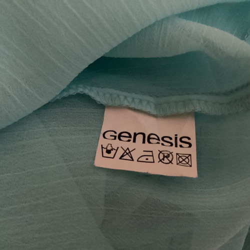 Genesis women's set 2 pieces tunic and top aqua size 1 like new
