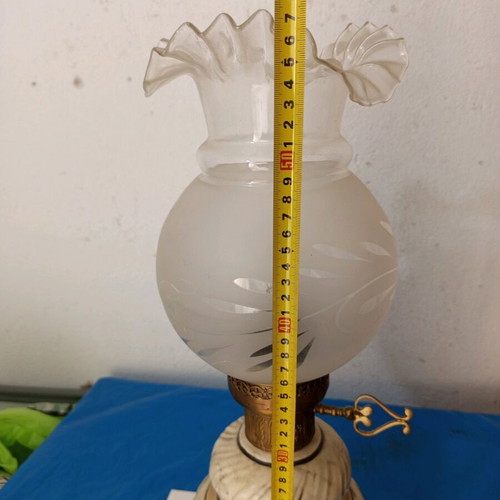 Table lamp old used, functional