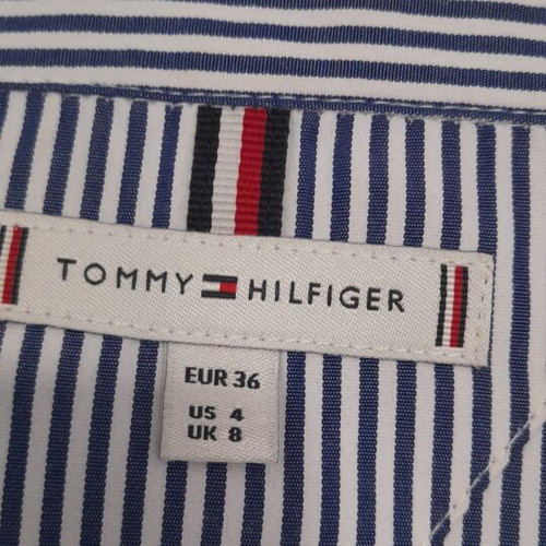 Tommy Hilfiger striped wrap shirt small like new
