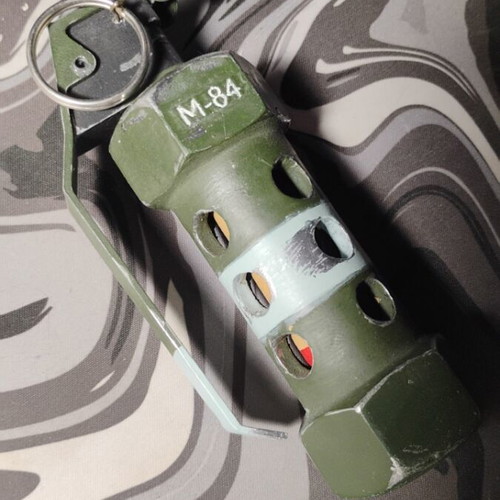 Counter Strike 2 Flash Bang Grenade 3D Printed, Hand Painted