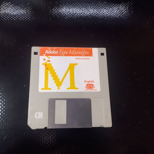 Adobe Type Manager Windows version used software