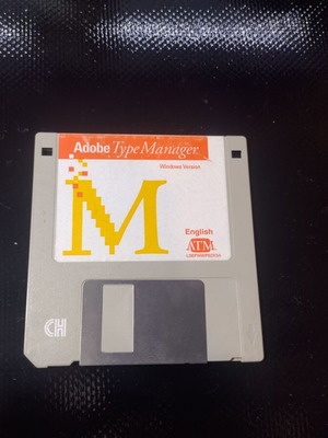 Adobe Type Manager Windows version used software